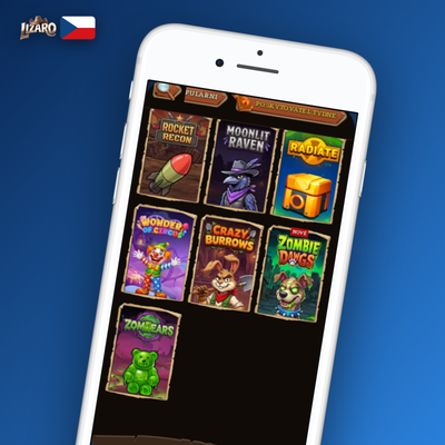 Push notifikace o novém bonusu zobrazená na telefonu s Lizaro Casino aplikací