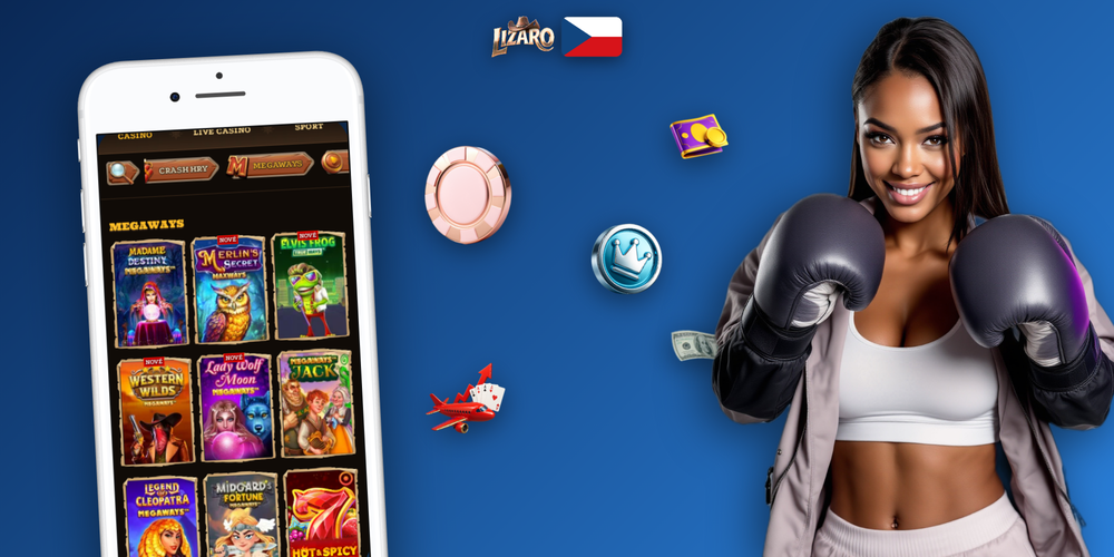 Spokojení hráči s mobilními telefony užívající si Lizaro Casino apps kdekoliv