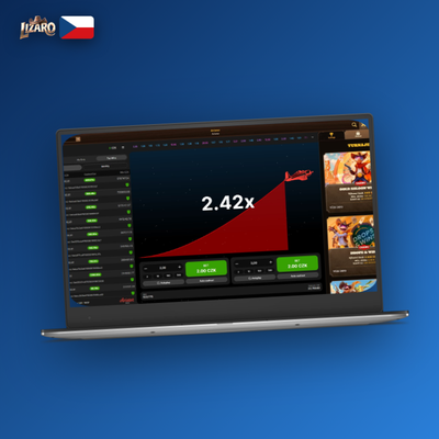 Ikona automatického opakování sázky auto-bet v Aviator od Lizaro Casino
