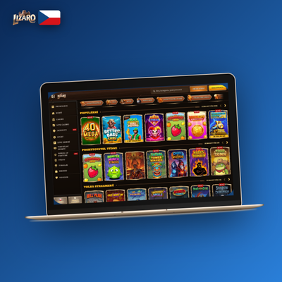 Lizaro Casino na počítači macOS přímo v prohlížeči bez instalace
