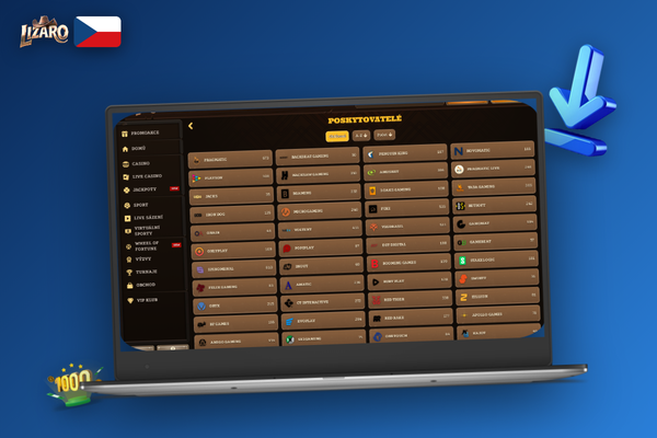 Synchronizace účtu Lizaro Casino mobile mezi laptopem a smartphonem bez přerušení